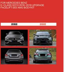 Kit de Carrocería E63 AMG para Mercedes BENZ Clase E W213 2016-2019, Mejora de Diseño - Product Image 2