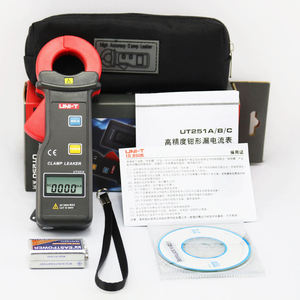 UNI-T UT251A UT251C High Sensitivity Leakage Current <b>Clamp</b> Meters Auto Range LCD Display Current Teaters - Product Image 5