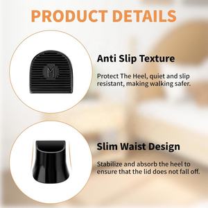 Protectores Antideslizantes para Tacones, Cubiertas para Tacones, Puntas de Repuesto, Protectores para Tacones Altos para Bodas, Césped y Grava - Product Image 5