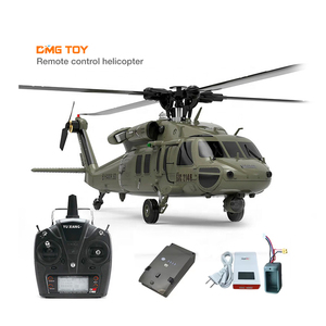 Cao cấp RC máy bay trực thăng uh60 màu đen 6-trục con quay hồi chuyển 6CH kép động cơ không chổi than RC máy bay trực thăng máy bay cho các chuyên gia - Product Image 1