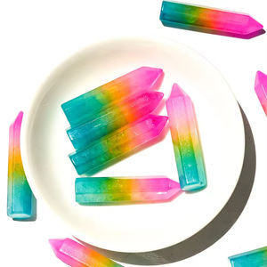 Vente en gros de pointes de cristal de sélénite de haute qualité, tours d'aura d'ange en gypse pour la décoration intérieure et la collection - Product Image 2