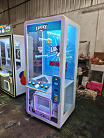 Máquina expendedora de premios operada con monedas, desafío de 10 segundos, máquina de juego de grúa comercial para arcade