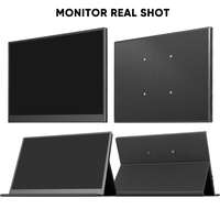 Moniteur portable HD IPS Panel PC de 12.2 pouces avec support VESA 60Hz double haut-parleurs intégrés et écran professionnel noir de type C prix
