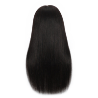 Tête de mannequin en cheveux naturels de 22 pouces pour la formation en tressage et coupe, avec support trépied pour la coiffure