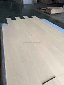 <span class=keywords><strong>Plancher</strong></span> en chêne blanc perlé de 7 <span class=keywords><strong>1</strong></span>/<span class=keywords><strong>2</strong></span> po de large, qualité sélectionnée, <span class=keywords><strong>plancher</strong></span> en <span class=keywords><strong>bois</strong></span> d'ingénierie en chêne blanc pour villa - Product Image 2