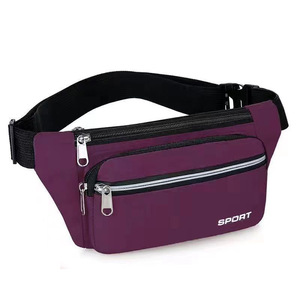 Sport Waist Bag Oxford Cloth Water Resistant Multifunctional Large Capacity For Travel Leisure Sports Men Women - Product Image 2