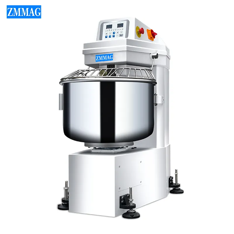 Durable baking equipment 50kg amasadora dough kneading machine spiral dough mixer