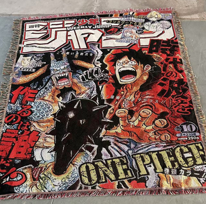 挂毯制造商定制动漫编织毯提花动漫挂毯 - Product Image 4