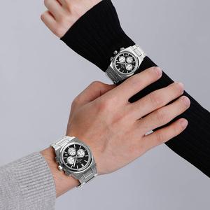NAVIFORCE NF8048G/<span class=keywords><strong>L</strong></span> 8048 Orologio da Uomo e Donna Nuovo Impermeabile Moda Creativa Orologi al Quarzo Casual da Polso per Coppie - Product Image 4