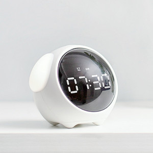 Led kỹ thuật số Đồng hồ báo thức reloj thông minh dễ thương kỹ thuật số bảng đồng hồ bàn cho trẻ em trẻ em ánh sáng ban đêm biểu tượng cảm xúc đồng hồ - Product Image 3