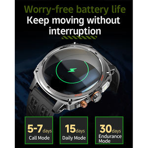 Reloj Deportivo Táctico HKSF V95 para Exteriores, Resistente al Agua IP68, Batería de 800 mAh, Linterna Táctica, Llamadas por Bluetooth, Monitoreo de Salud - Product Image 4