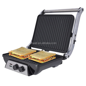 ANWELL Parrilla Eléctrica Desmontable y Lavable, Plancha Eléctrica para Asar, Parrilla Eléctrica para BBQ Familiar, <span class=keywords><strong>Chorizo</strong></span>, Arepa, Desayuno, Brochetas <span class=keywords><strong>de</strong></span> Verduras - Product Image 2