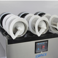 Machine à boissons glacées automatique commerciale SPACE à double réservoir de 12 L pour café et bar
