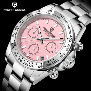 Pagani Design 1727 Men's Sports Quartz Watches Stainless Steel Waterproof <b>Chronograph</b> Luxury Reloj Hombre Watches - Product Image 3