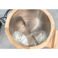Smartmak Nordic Cold Plunge Modern Barrel Cold Plunge avec refroidisseur en option
