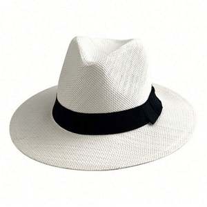 Sombrero Panamá Clásico Ajustable - Hecho a Mano en Ecuador, Sombreros de Sol para Mujer y Hombre, Sombrero de Paja para Hombre, Protección UV, Dropshipping - Product Image 2