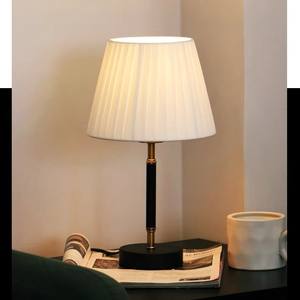 Luxury Modern Nordic Style Table <b>Lamp</b> Minimalist <b>Bedside</b> <b>Lamp</b> with Dimmable <b>Touch</b>-Sensitive Feature - Product Image 2