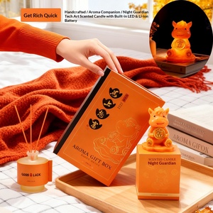 Year Of Horse <b>Reed</b> <b>Diffuser</b> Gift Set Luxury Home Fragrance Essential Oil Candle Scent <b>Diffuser</b> New Year Decor Box - Product Image 4