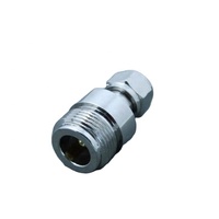Adaptateur convertisseur de connecteur coaxial RF 3 GHz, étanche, en laiton, prise femelle de type N vers fiche mâle VHF