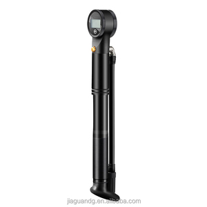 Pompe à air manuelle portable mini en alliage d'aluminium montée sur cadre, haute pression 320 psi, jauge incluse, valve Presta pour <span class=keywords><strong>VTT</strong></span> - Product Image 1