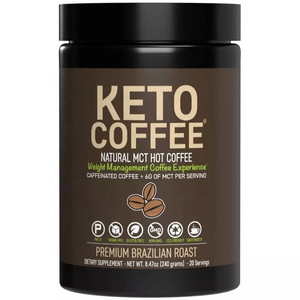 โลโก้ที่กำหนดเองครีมเทียมผงพลังงานเดิมกระป๋องสีดำ Keto กาแฟอาหารลดน้ำหนัก - Product Image 1
