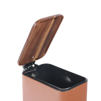 Nouvel ensemble brosse WC 2025 en bambou durable et anti-goutte avec support, brosse WC en silicone à long manche