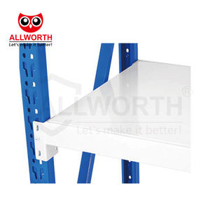 창고 팔레트 접을 수있는 눈물 방울 중형 의무 나무 접시 볼트없는 랙 선반 - Product Image 5