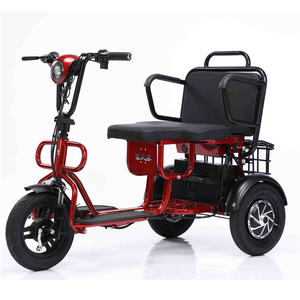 Trois roues, pneus désactivés, Scooter de mobilité pliable 14x3.5 avec un meilleur changement - Product Image 3