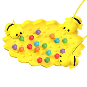 <span class=keywords><strong>Juego</strong></span> Magnético de Panal de Abeja para Niños |   <span class=keywords><strong>Juego</strong></span> de Mesa Focus Training para Niños |   Juguete Educativo de Rompecabezas con Cuentas Magnéticas - Product Image 4