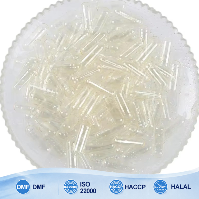 Halal GMP Certified Kangle Transparent Vegan Empty Capsule Shells Separated All Precise Sizes HPMC Vegetable Empty Capsules