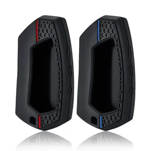 Étui de protection en silicone pour clé de voiture avec alarme à distance pour Pandora DXL4950 DX-90 D010 DX 90 <span class=keywords><strong>91</strong></span> 6X 9X 90B 90BT 90L 42 <span class=keywords><strong>Moto</strong></span> Russie 2 voies LCD - Product Image 1