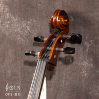 Cello en épicéa massif avec dos en érable flammé pour les amateurs de musique - Vente en gros