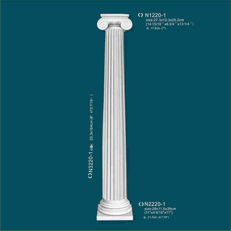Modern European Style Polyurethane Column for