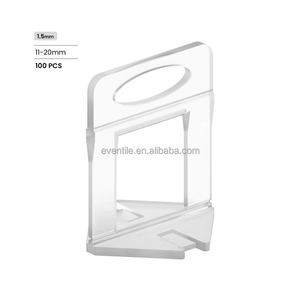 Accessori per piastrelle autolivellanti essenziali PE morsetti autolivellanti e distanziatori per piastrelle per livellamento ottimale delle piastrelle - Product Image 4
