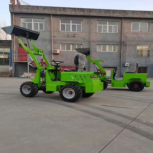 Brouette — brouette à roulettes sur rail de 500KG, Mini-transporteur diesel, chargeur de jardin - Product Image 5