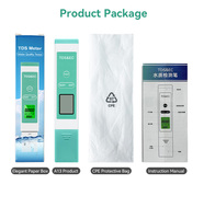 Testeur numérique 3-en-1 TDS EC et thermomètre, testeur portable de la qualité de l'eau pour l'eau potable et les aquariums