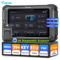 Stock UE Nouveau Scanner de diagnostic OBD2 AI 2026 VD70S, Outil de diagnostic automobile bidirectionnel pour la programmation d'ECU et le diagnostic de tous les systèmes, pour atelier