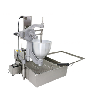 Manual Industrial eléctrico Mochi pastel Donut depositador <span class=keywords><strong>Pon</strong></span> De Ring Donut flor Donut émbolo - Product Image 5