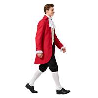 Costume de Cosplay Historique Colonial pour Films et Télévision, Spectacles Scéniques Secondaires, Halloween