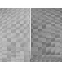 Grilles en treillis diamanté tissé en acier inoxydable 316L304 pour fenêtres - Anti-moustiques et anti-rongeurs, installation facile, 5 options de découpe/soudure/pliage