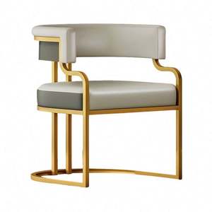 Chaises de salon en PU vertes pour la maison, la salle à manger, la cuisine, la chambre, le balcon, le comptoir, le restaurant, le maquillage et le nail art - Product Image 2