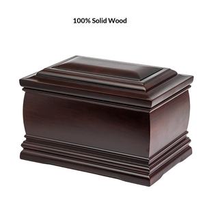 畅销福禄寿实木乌木男女生日盒原木小棺材葬礼用品中国 - Product Image 3
