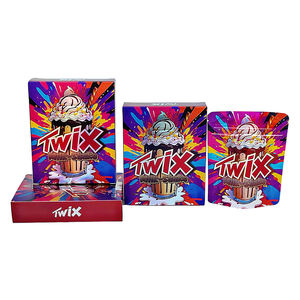 En stock, sac anti-odeur holographique + impression UV, boîte et sac en mylar, emballage en mylar 3,5 - Product Image 3