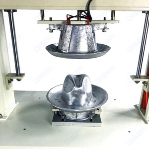 Hiệu quả cao Tự động đôi đầu Mũ chặn máy hơi nước Mũ bóng chày ủi với lõi động cơ cho làm mũ cao bồi - Product Image 5