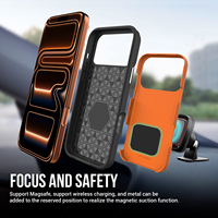 Coque de téléphone magnétique officielle pour iPhone 18 Pro Max, coque arrière en PC TPU pour iPhone 18 17 16 15 14 13 et Samsung