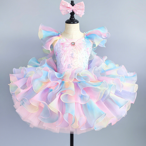 Leotardo de Danza de Seda <span class=keywords><strong>para</strong></span> Hombre Adulto, <span class=keywords><strong>Ropa</strong></span> de Danza de <span class=keywords><strong>Ballet</strong></span> Colorida y Bonita <span class=keywords><strong>para</strong></span> Espectáculos de Jardín de Infancia - Product Image 2