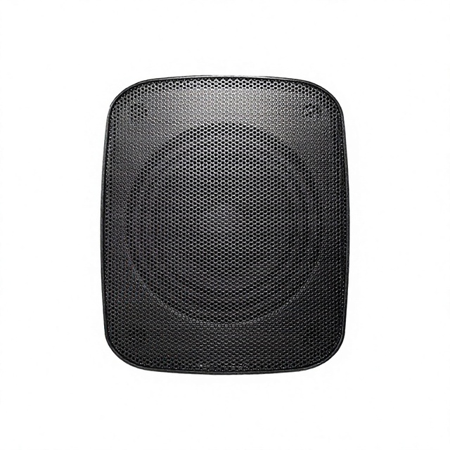 V IP66 Waterproof Wall Speaker with 70V 100V 8Ohm Tap & Bass Radiator for Outdoor PA