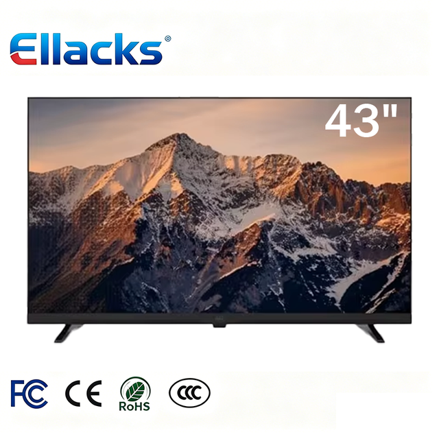 Factory Verified 43-Inch 4K Smart TV with A+ Grade LCD Panel 60Hz Refresh Rate Android WiFi Google WebOS System