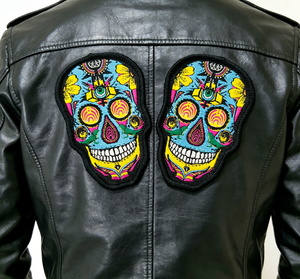 Parches Termoadhesivos Personalizados de Calavera, Pegatinas de Transferencia Térmica de Alta Definición para Sudaderas de Marca de Moda, Jeans, Insignias y Accesorios de Aplique DIY - Product Image 5