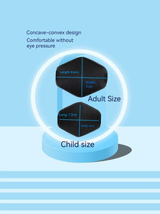 Antifaz 3D para un Solo Ojo con Esponja de Alta Elasticidad y Corrección Visual, Multiusos para Cosplay, Piratas y para <span class=keywords><strong>Dormir</strong></span> - Product Image 5